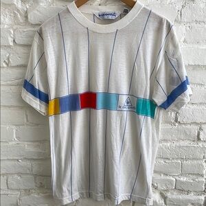 Le Coq Sportif vintage 80s t shirt M